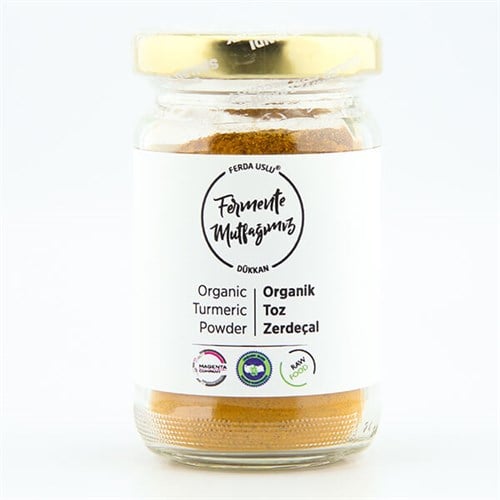 Organik Toz Zerdeçal (50 gr) Fermente Mutfağım