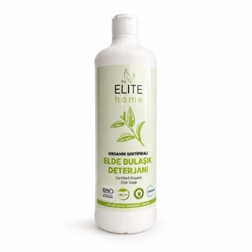 Organik Ve Vegan Sertifikalı Kokusuz Elde Bulaşık Deterjanı (750 ml) The Elite Home