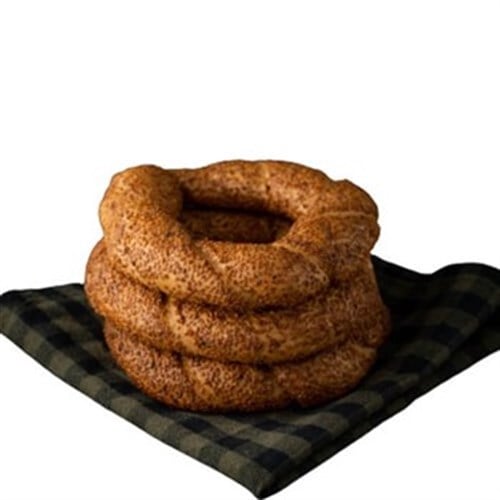 Organik Yarı Pişmiş Simit (3'lü paket) Ekotime