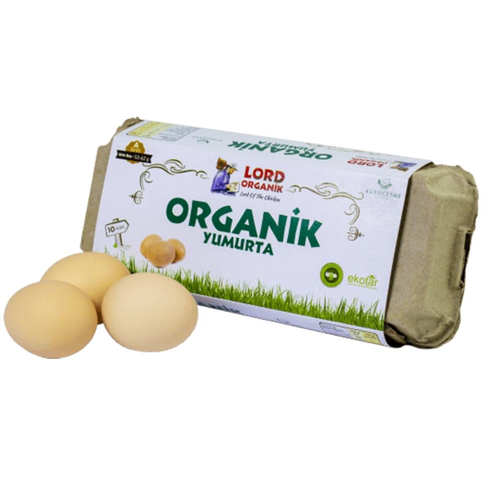 Organik Yumurta (10 adet) Lord Organik