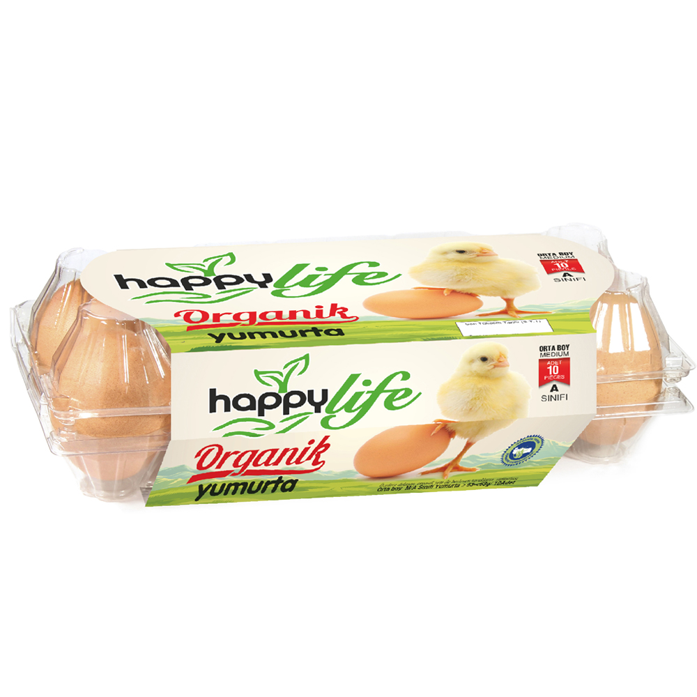 Organik Yumurta (10 'lu) Happy Life