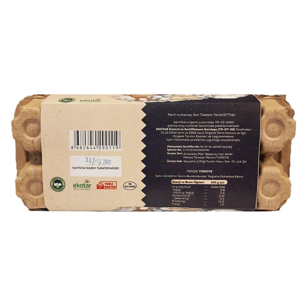 Organik Yumurta (10'lu) Seyyahın Çiftliği