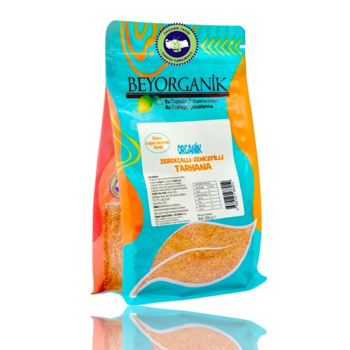 Organik Zencefilli-Zerdeçallı Probiyotik Tarhana (300 gr) Beyorganik(Pestisit ve Aflatoksin Analizli)