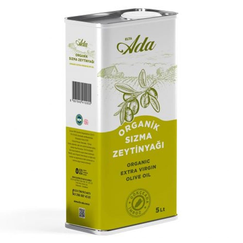 Organik Zeytinyağı (5 Litre) Ada