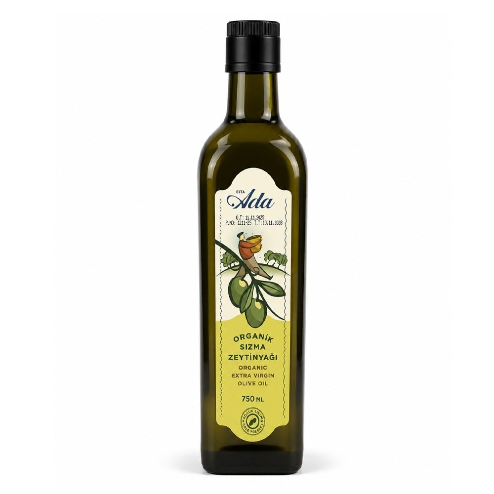 Organik Zeytinyağı (750 ml) Ada