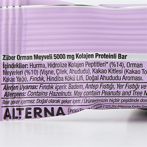 Orman Meyveli Kolajen Bar (35 gr) Züber