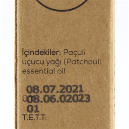 Paçuli Uçucu Yağı (10 ml) Fermente Mutfağım