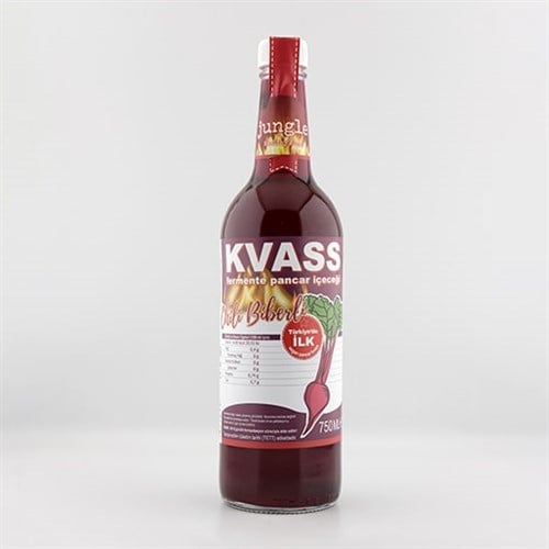 Pancar Kvass - Acı Biberli Fermente Pancar İçeceği (750 ml) Jungle