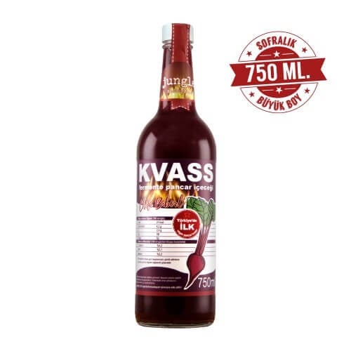 Pancar Kvass - Acı Biberli Fermente Pancar İçeceği (750 ml) Jungle
