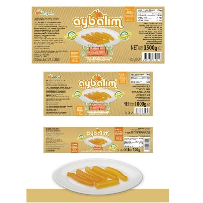 Parmak Kıtır Kabak Tatlısı ( 400 Gr ) Aybalım