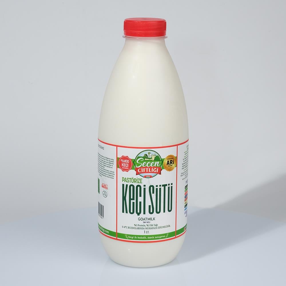 Pastörize Keçi Sütü (1 litre) Seçen Çiftliği