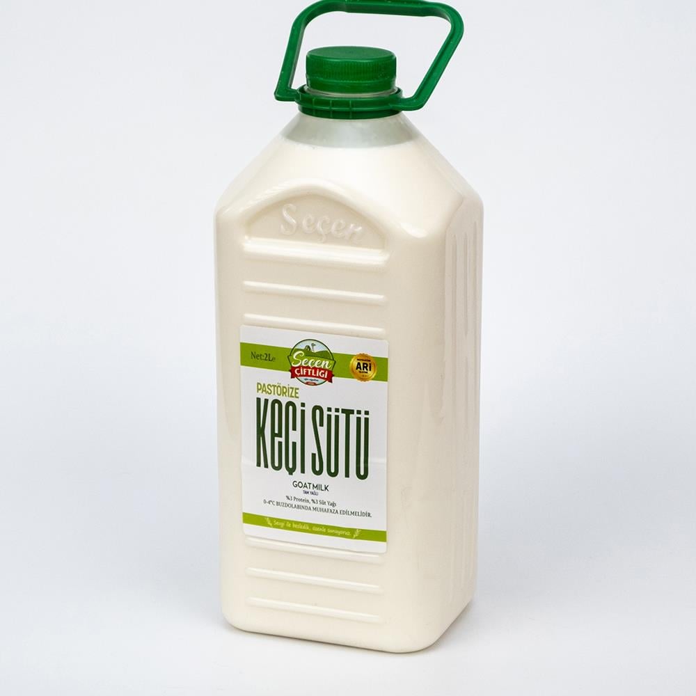 Pastörize Keçi Sütü (2 lt) Seçen Çiftliği
