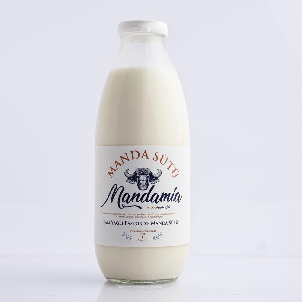 Pastörize Manda Sütü (1 litre) Mandamia