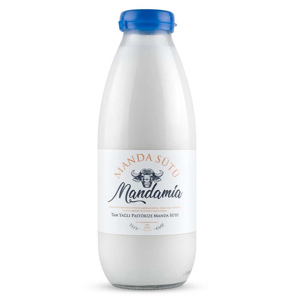 Pastörize Manda Sütü (1 litre) Mandamia