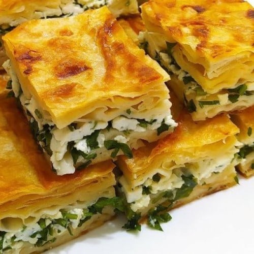 Peynirli Tepsi Böreği Malzemeleri