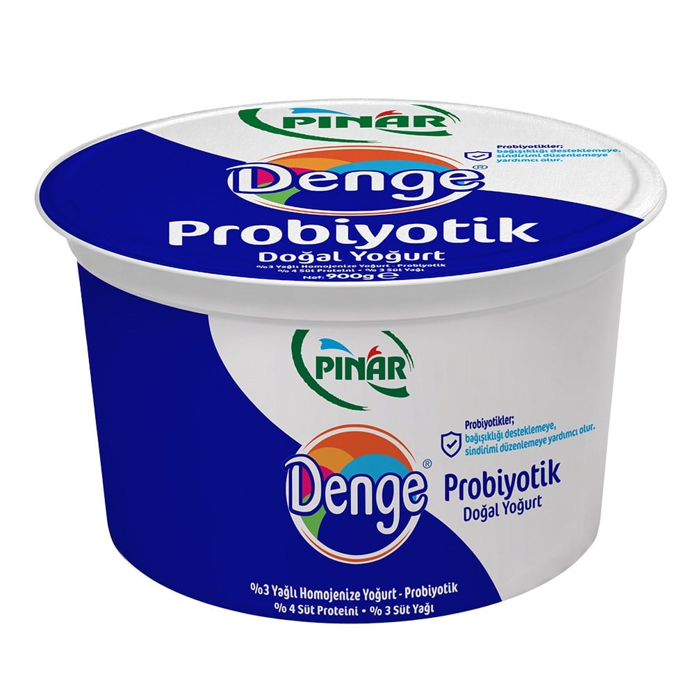 Probiyotik Doğal Yoğurt (900 gr) Pınar