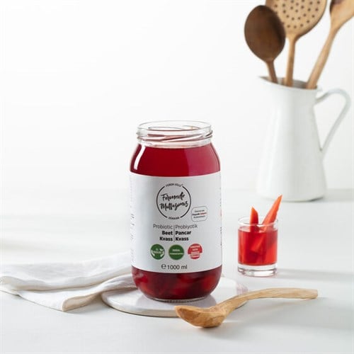 Probiyotik Pancar Kvass (1000 ml) Fermente Mutfağım