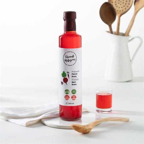 Probiyotik Pancar Kvass (500 ml) Fermente Mutfağım