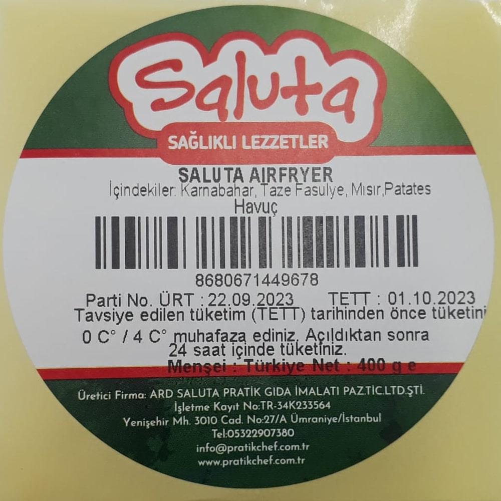 Saluta Airfryer (400 gr)