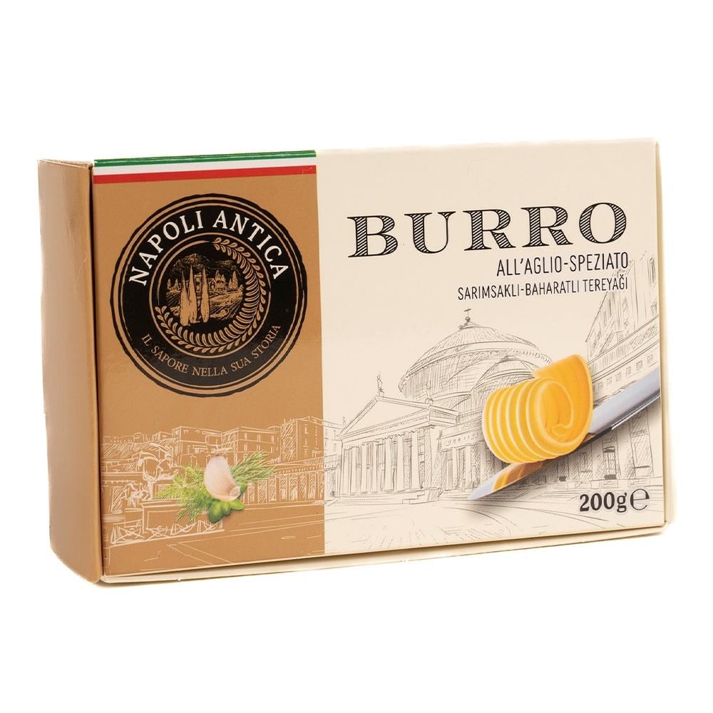 Sarımsaklı Baharatlı Tereyağı (200 gr) Napoli Antica