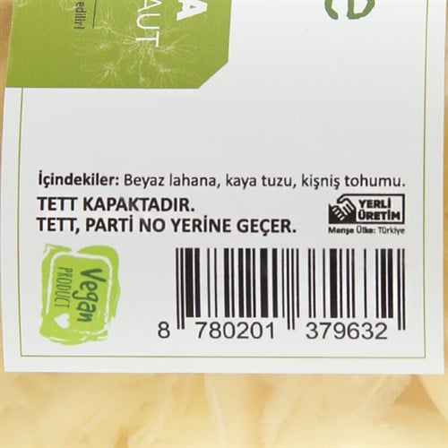 Sauerkraut - Kişnişli Ekşi Lahana (580gr) Jungle
