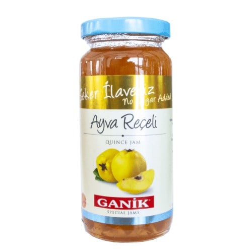 Şeker İlavesiz Ayva Reçeli (290 gr) Ganik
