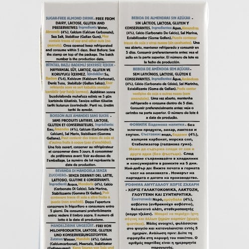 Şekersiz Badem Sütü (1 litre) Fomilk