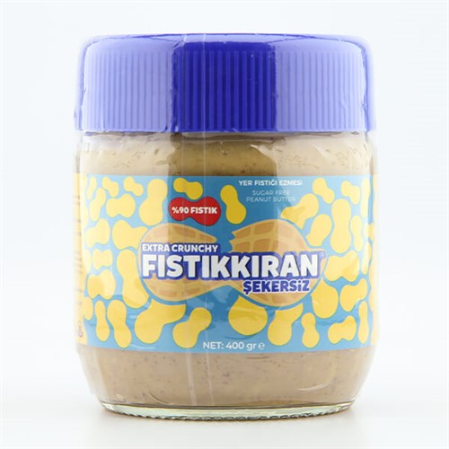 Şekersiz Yer Fıstığı Ezmesi (400 gr) Fıstıkkıran