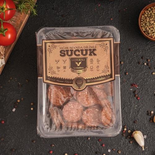 Sığır - Manda Dilimli Sucuk (250 gr) Yanturalı Vedatbey