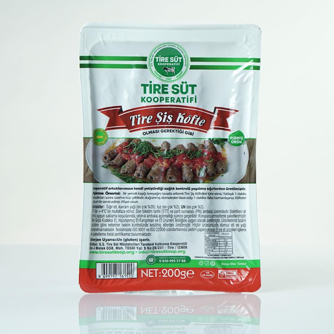 Şiş Köfte (200 gr) Tire Süt Koop.