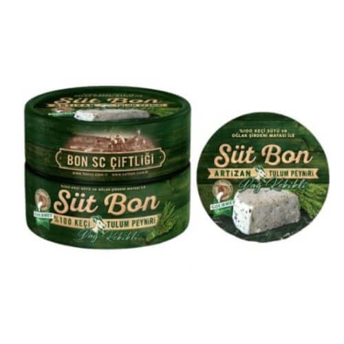 Süt Bon Dağ Kekikli Tulum Peyniri (250 gr) Bon Sc Çiftliği