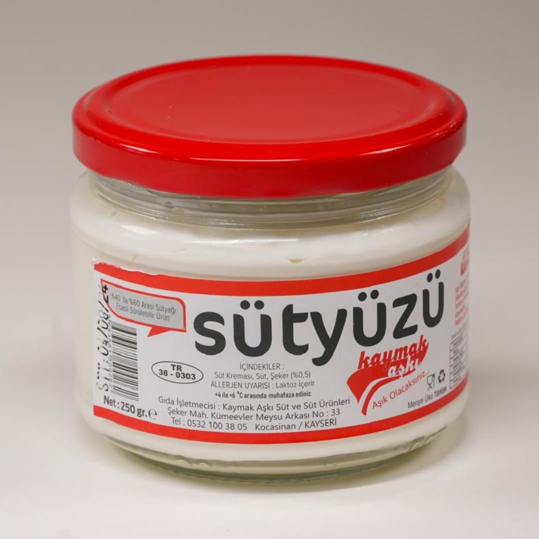 Süt Yüzü Kaymak (250 gr) Kaymak Aşkı