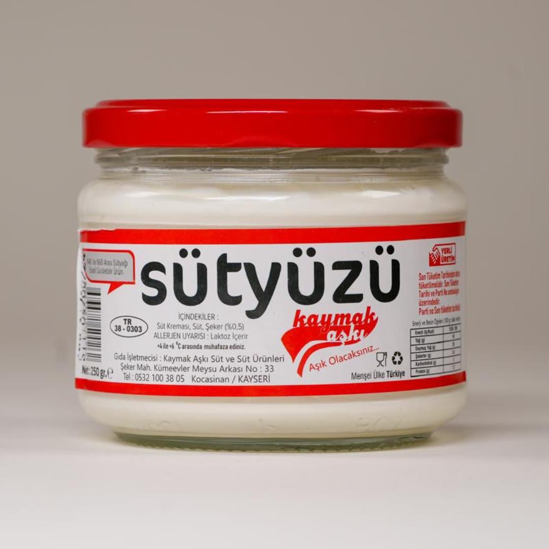 Süt Yüzü Kaymak (250 gr) Kaymak Aşkı