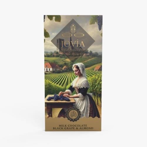 Sütlü Üzümlü & Bademli Çikolata (80 gr) Jovia Çikolata