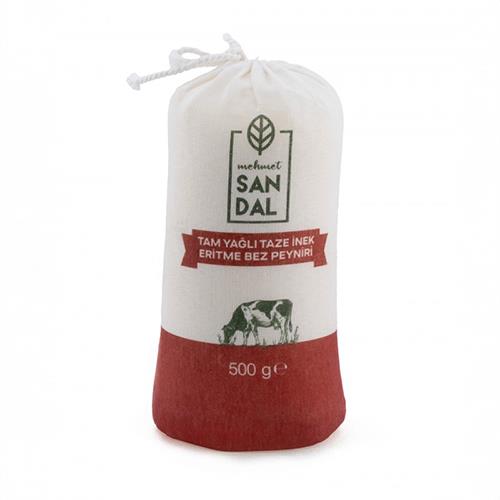 Tam Yağlı Eritme Bez Tulum Peyniri (500 gr) Mehmet Sandal