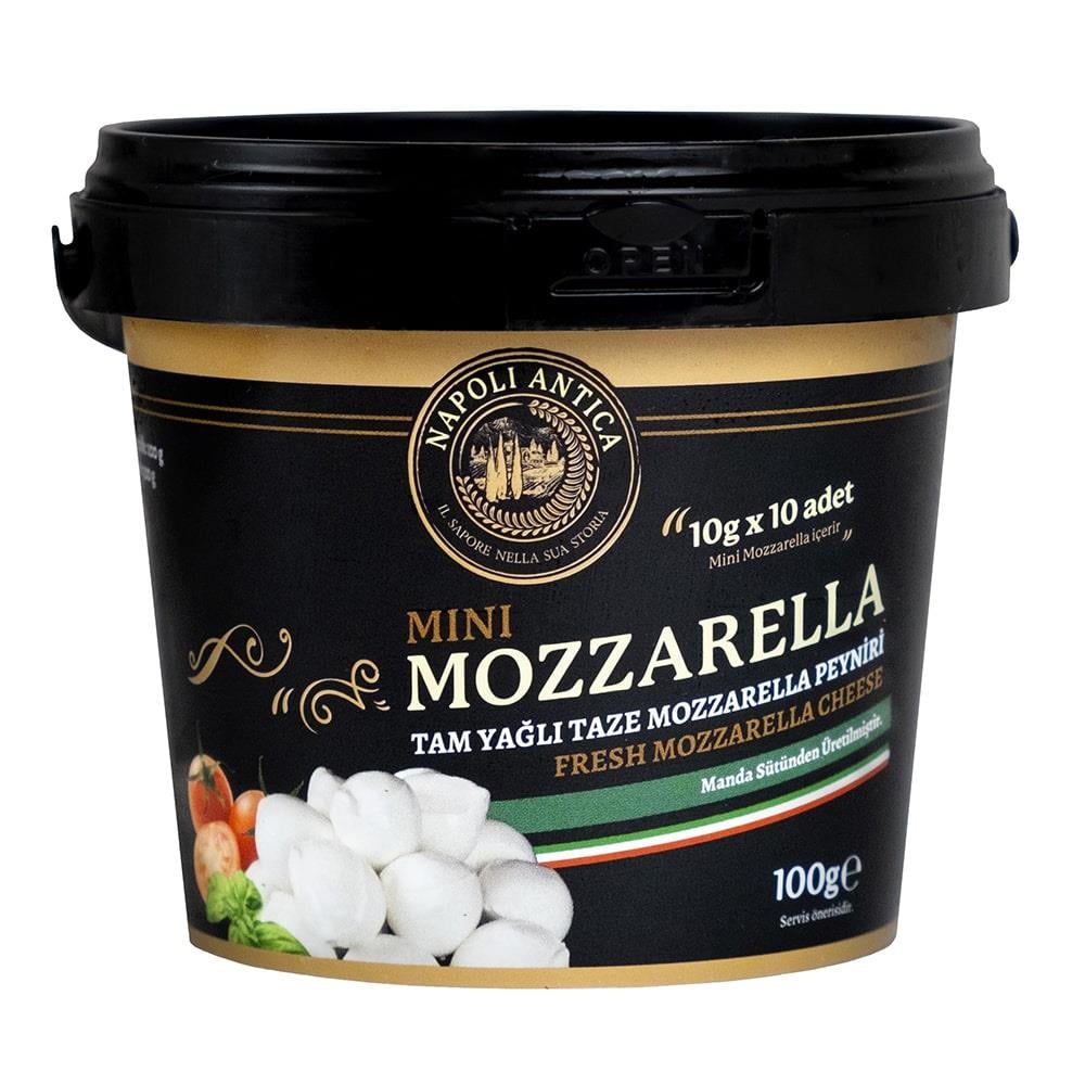 Taze Mozzarella Manda Peyniri (10 grx10 adet) Napoli Antica