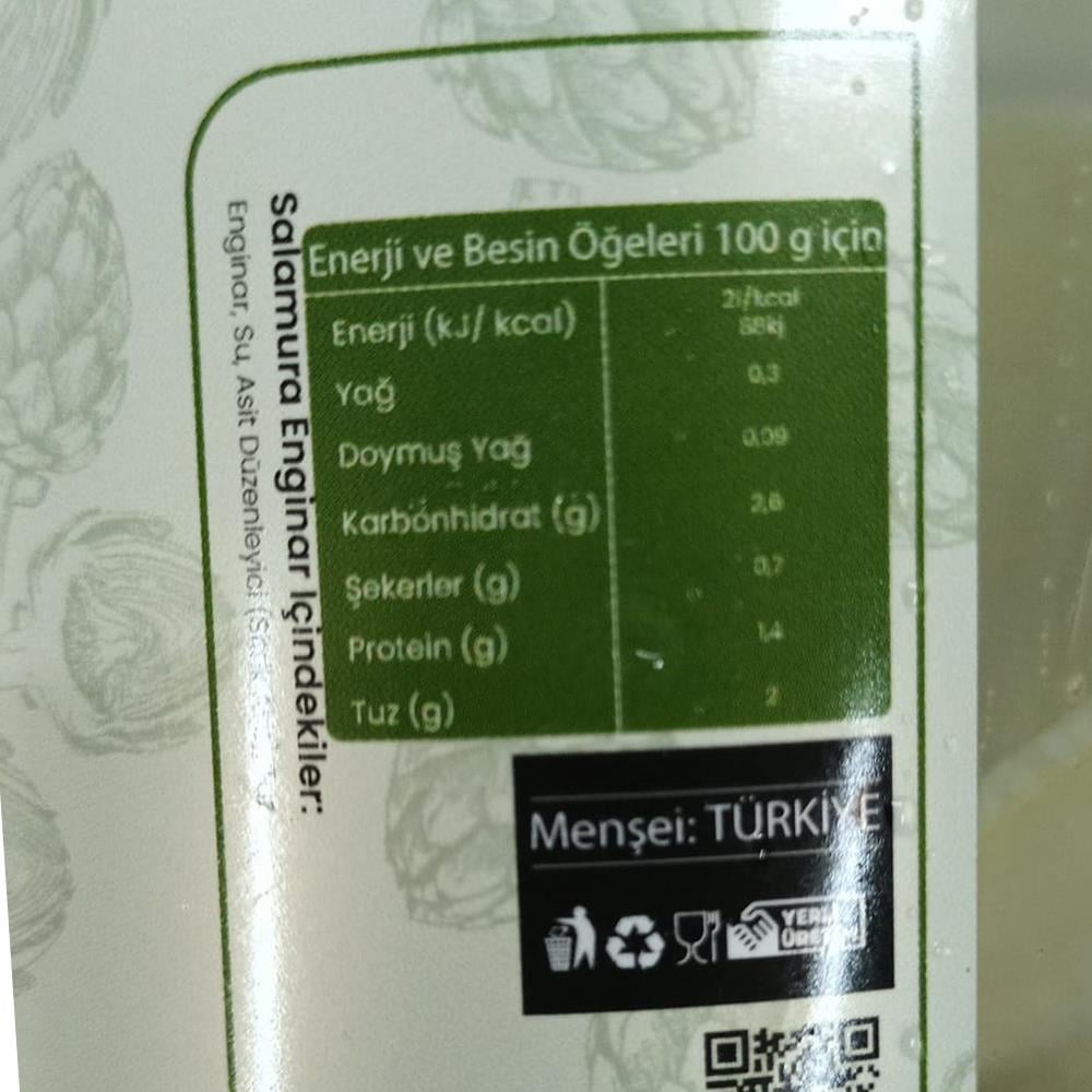 Taze Soyulmuş Enginar,Aydın (3 lü paket )