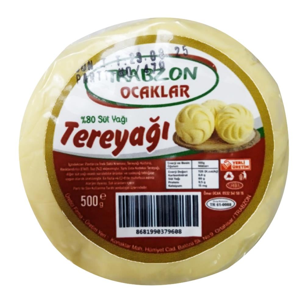 Tereyağı (500 gr) Trabzon Ocaklar