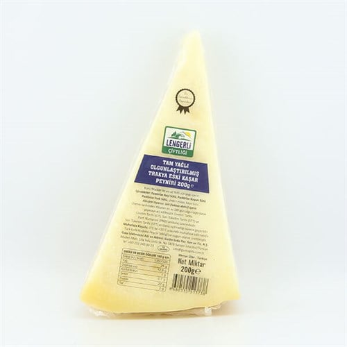 Trakya Eski Kaşar Peyniri (200 gr) Lengerli Çiftliği