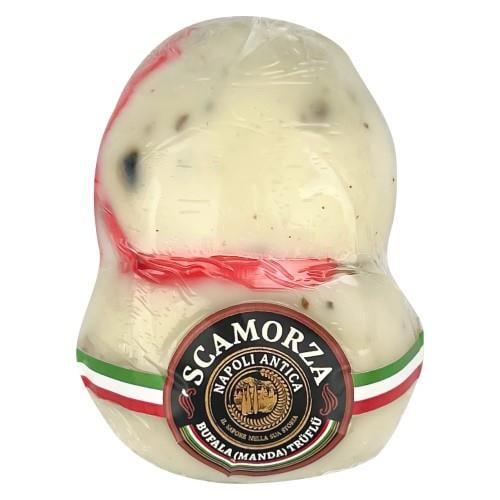 Trüflü Scamorza Manda Peynir, Tam Yağlı Olgunlaşmış (125 gr) Napoli Antica