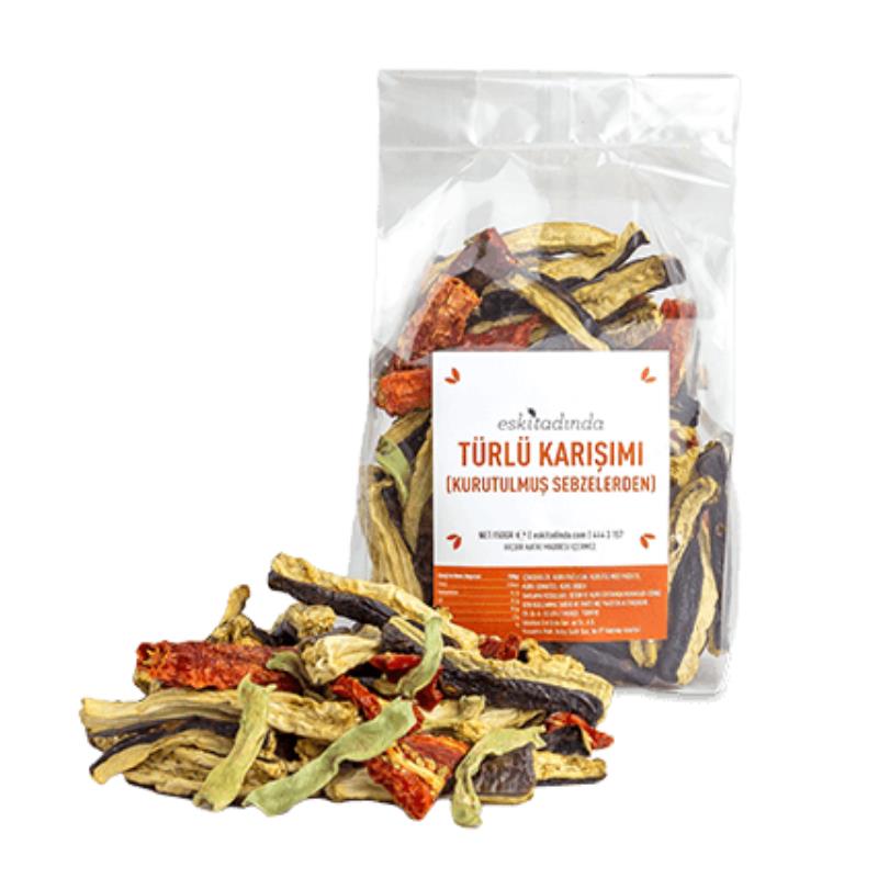 Türlü Karışımı-Kuru Sebzeler (150 gr) Eski Tadında