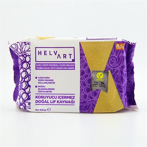 Üzüm Pekmezli Tahin Helvası (400 gr) Pol's