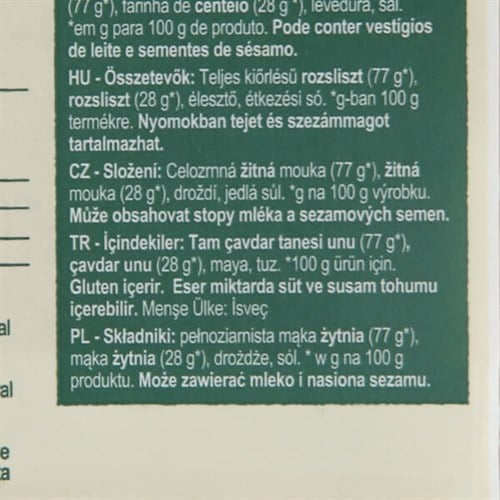 Wasa Sade Gevrek Ekmek, Original (275 gr)