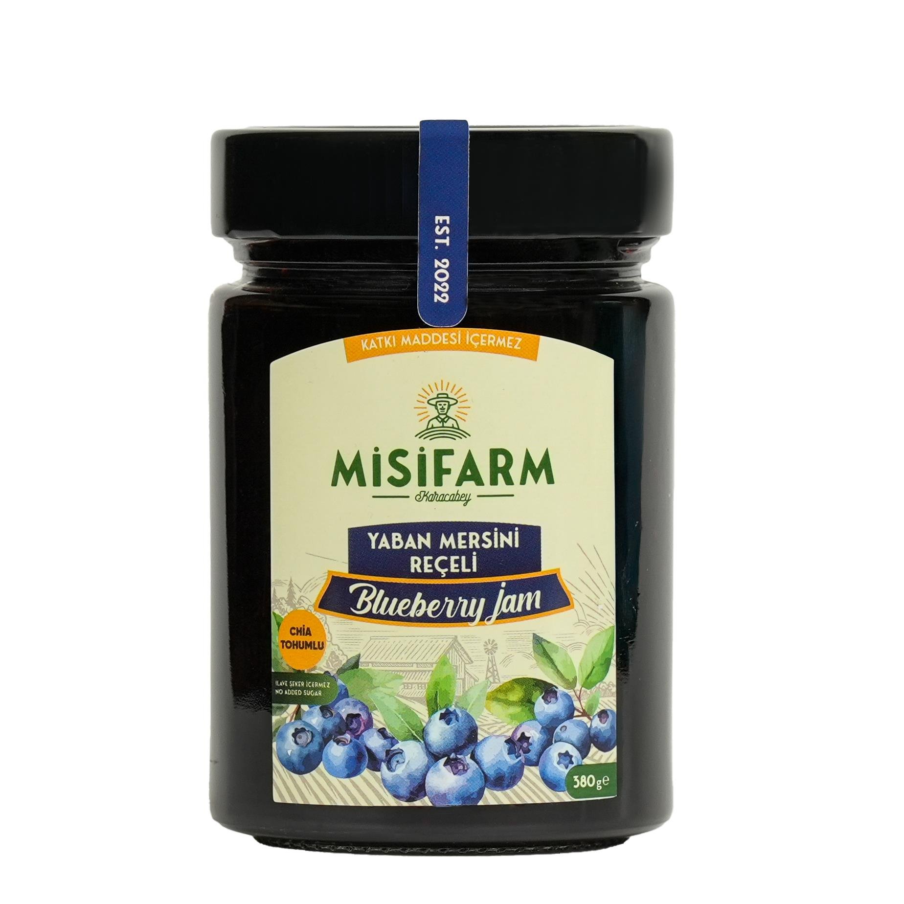 Yaban Mersini Reçeli (380 gr) Misi Farm