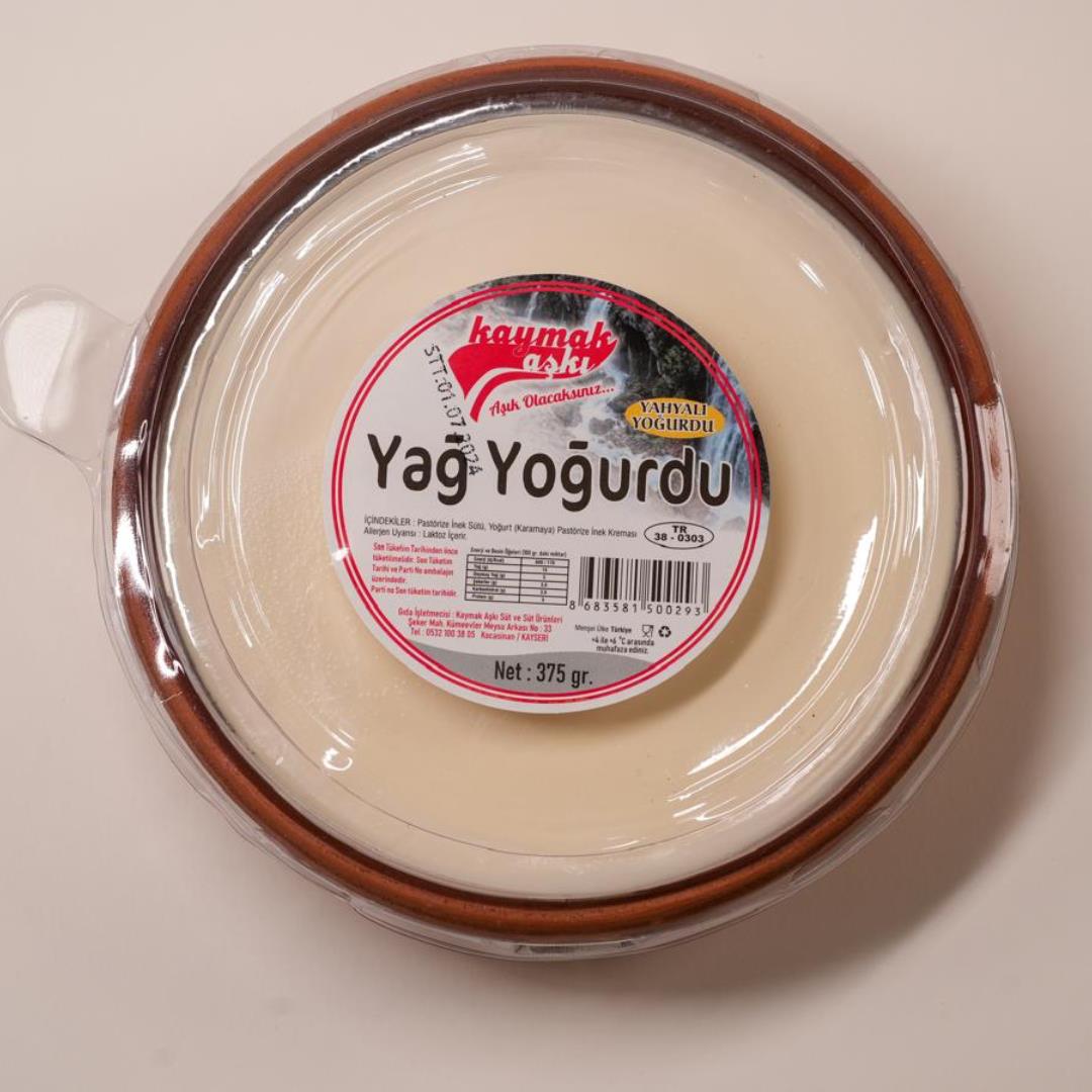 Yağ Yoğurdu (375 gr) Kaymak Aşkı