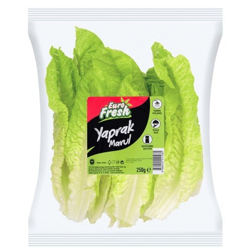 Yıkanmış Yaprak Marul (250 gr) Euro Fresh