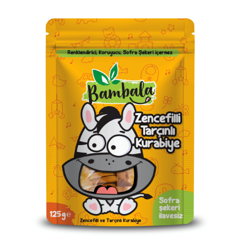 Zencefilli Tarçınlı Kurabiye (125 gr) Bambala