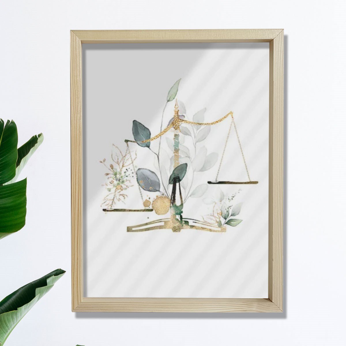 Adalet Terazisi Sanat Eseri, Avukat Bürosu Duvar Dekoru