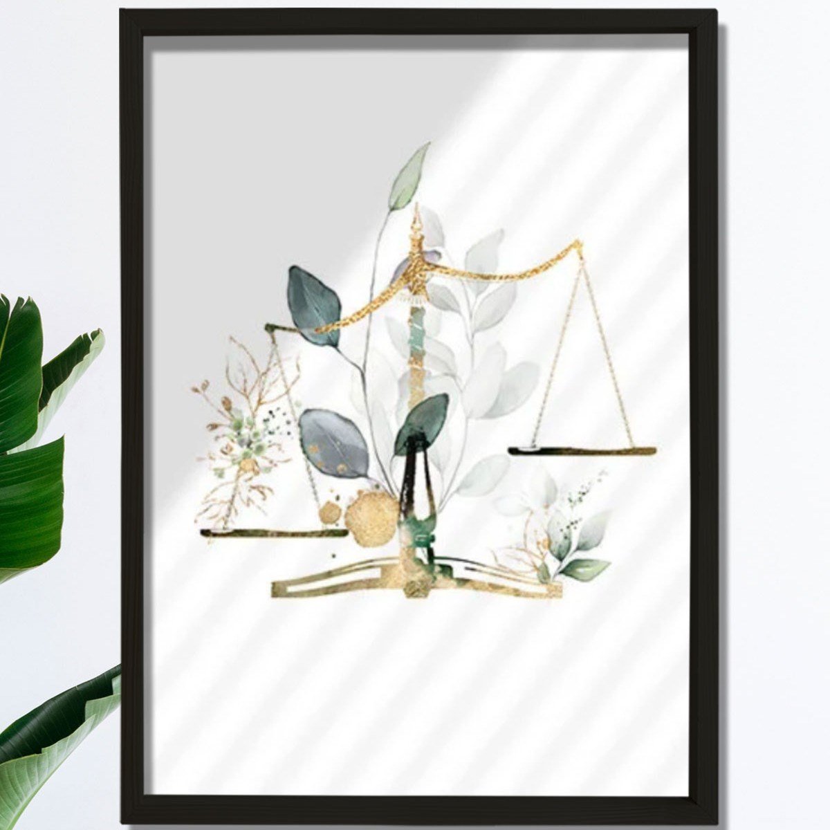 Adalet Terazisi Sanat Eseri, Avukat Bürosu Duvar Dekoru