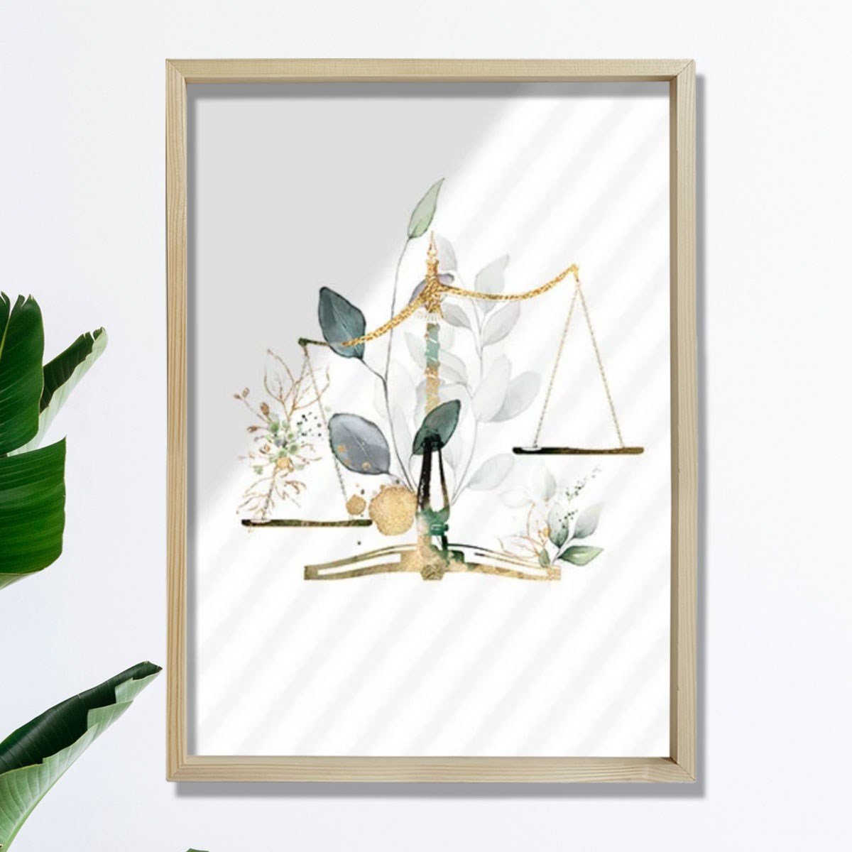 Adalet Terazisi Sanat Eseri, Avukat Bürosu Duvar Dekoru